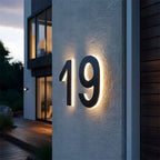 LED-Hausnummer – Gut sichtbar bei Tag und Nacht Zorenza