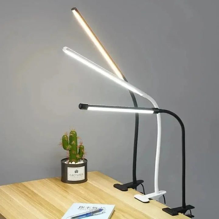 LED-Klemmleuchte mit Schwanenhals und Dimmfunktion Zorenza