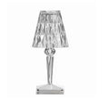 LED Kristall Tischlampe, kabellos Zorenza