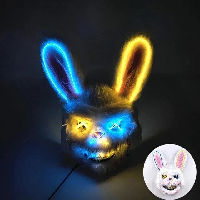 LED-Maske mit Neonlicht und mehreren Leuchtmodi -    Zorenza