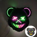 LED-Maske mit Neonlicht und mehreren Leuchtmodi -    Zorenza