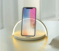 LED-Nachttischlampe mit kabellosem Ladegerät Zorenza