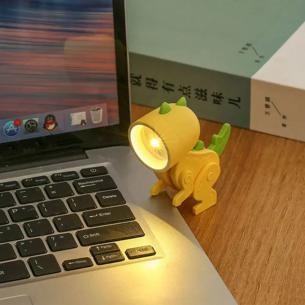 Dinosaurier LED Tischlampe mit verstellbarer Figur -    Zorenza