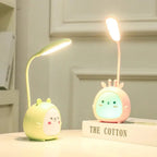 LED-Schreibtischlampe Cartoon-Tier – Sanftes Licht & Flexibler Hals Zorenza