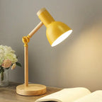 LED-Schreibtischlampe mit Holzelementen Zorenza