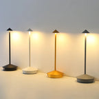 LED Tischleuchte mit Touch-Sensor – Dimmbar und kabellos -    Zorenza