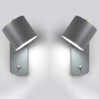 LED-Wandleuchte mit integriertem Schalter (2er-set) Zorenza