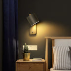 LED-Wandleuchte mit integriertem Schalter (2er-set) Zorenza
