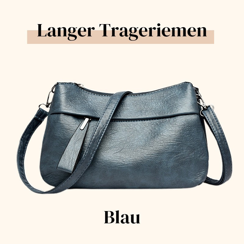 Schultertasche Kunstleder mit verstellbarem Riemen -    Zorenza
