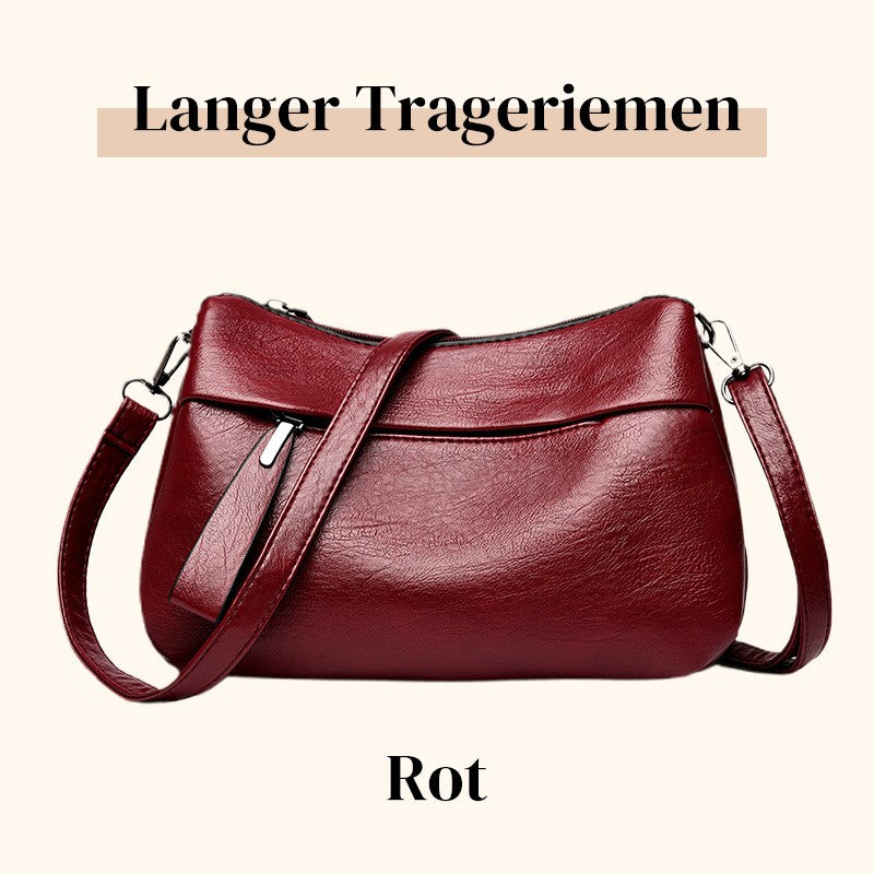 Schultertasche Kunstleder mit verstellbarem Riemen -    Zorenza