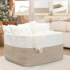 Textil-Aufbewahrungskorb 45L – Decken- & Wäsche-Organizer - Zorenza
