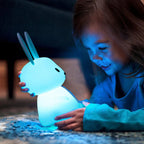 LED Nachtlicht Hase mit Berührungssteuerung und USB-Aufladung -    Zorenza