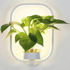 LED Pflanzen Wandleuchte mit Glasvase -    Zorenza