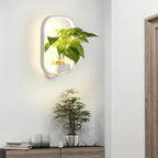 LED Pflanzen Wandleuchte mit Glasvase -    Zorenza