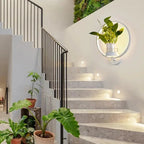 LED Pflanzen Wandleuchte mit Glasvase -    Zorenza