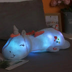 Leuchtendes Einhorn aus Plüsch mit LED-Licht Zorenza