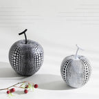 Apfel Skulptur mit Punktmuster – Moderne Dekoration -    Zorenza
