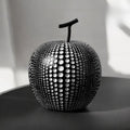 Apfel Skulptur mit Punktmuster – Moderne Dekoration -    Zorenza