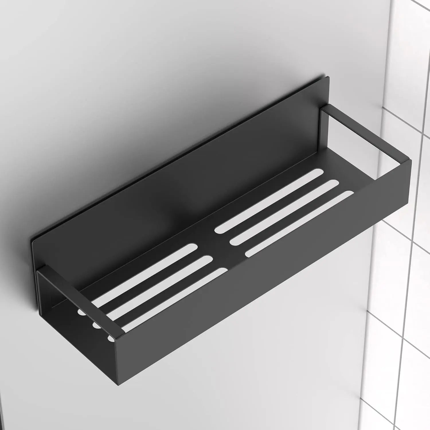 Magnetisches Gewürzregal-Set mit 4 Teilen – Pulverbeschichtetes Metall Zorenza