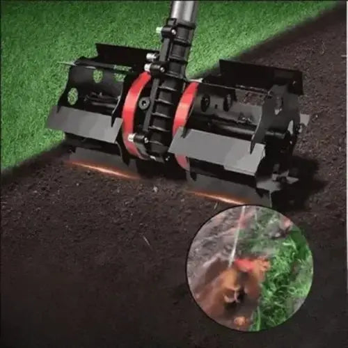 Manueller Gartenkultivator mit Rad- und Hebelsystem Zorenza