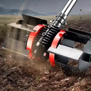 Manueller Gartenkultivator mit Rad- und Hebelsystem Zorenza