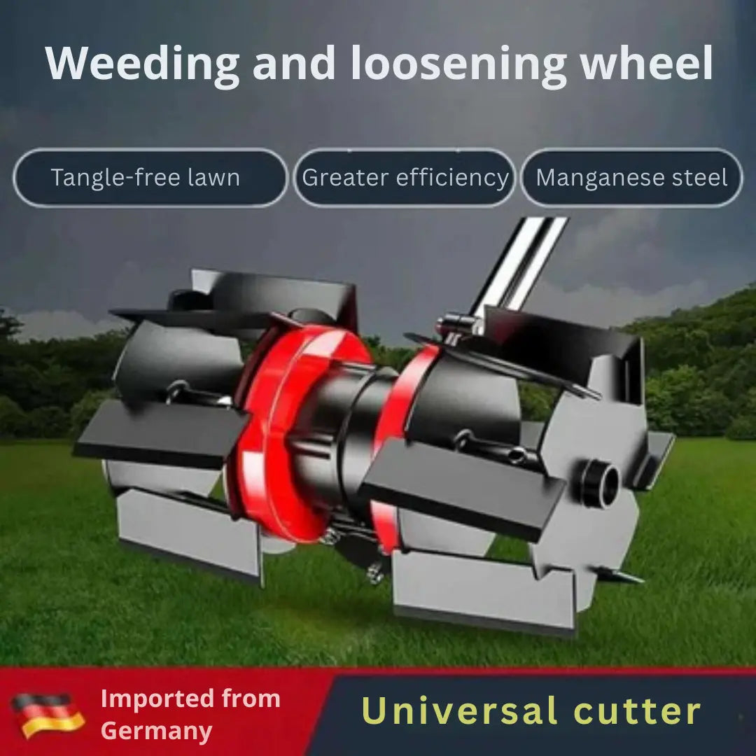 Manueller Gartenkultivator mit Rad- und Hebelsystem Zorenza