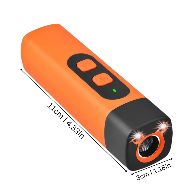 Ultraschall-Hundetrainer – Sanfte Bellkontrolle mit 3 Modi -    Zorenza