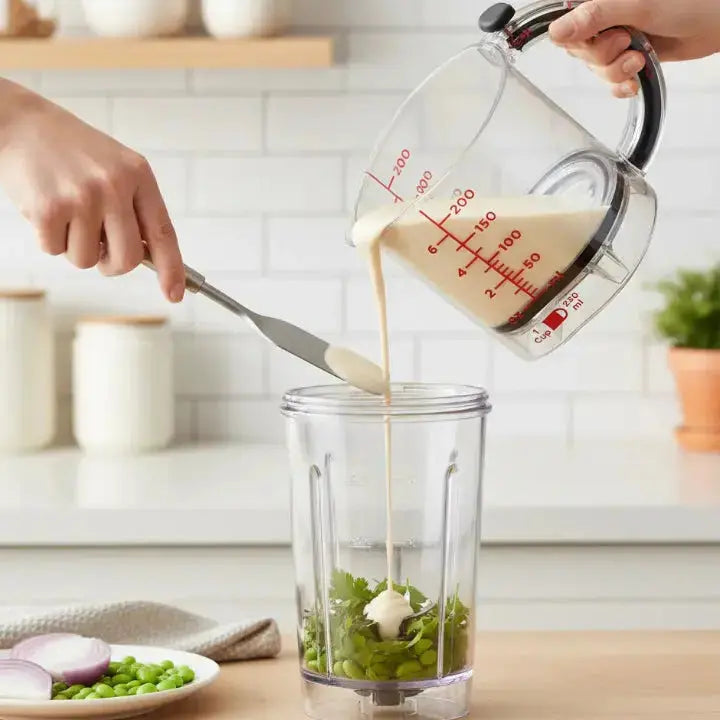 Messbecher 250 ml – Transparenter Messbecher mit Skala Zorenza
