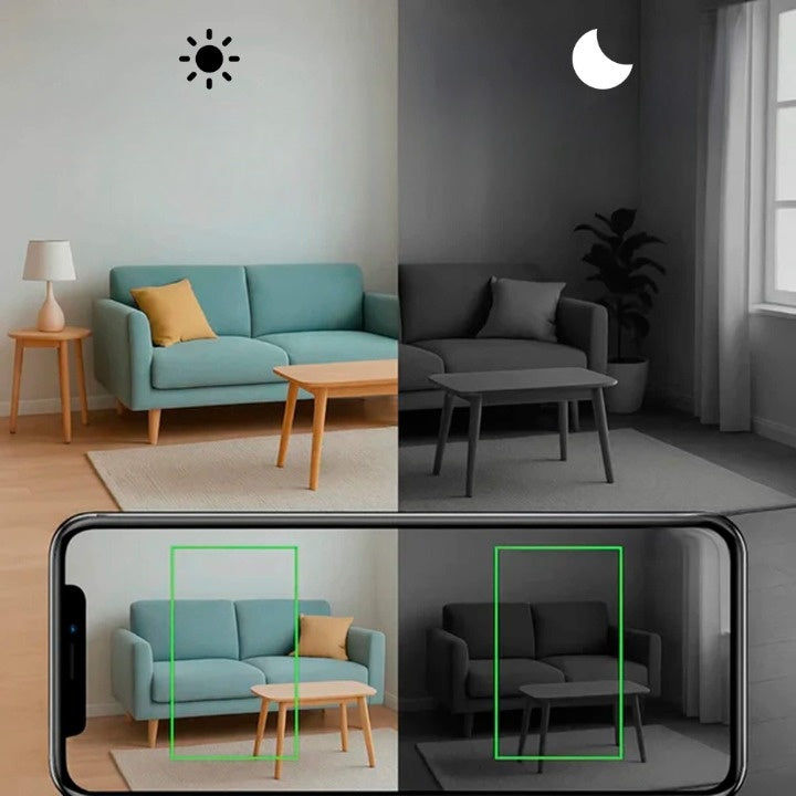Mini Überwachungskamera WiFi mit Nachtsicht -    Zorenza
