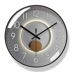 Moderne Wanduhr im nordischen Stil Zorenza