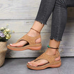 Damen Sandalen mit verstellbarem Riemen -    Zorenza