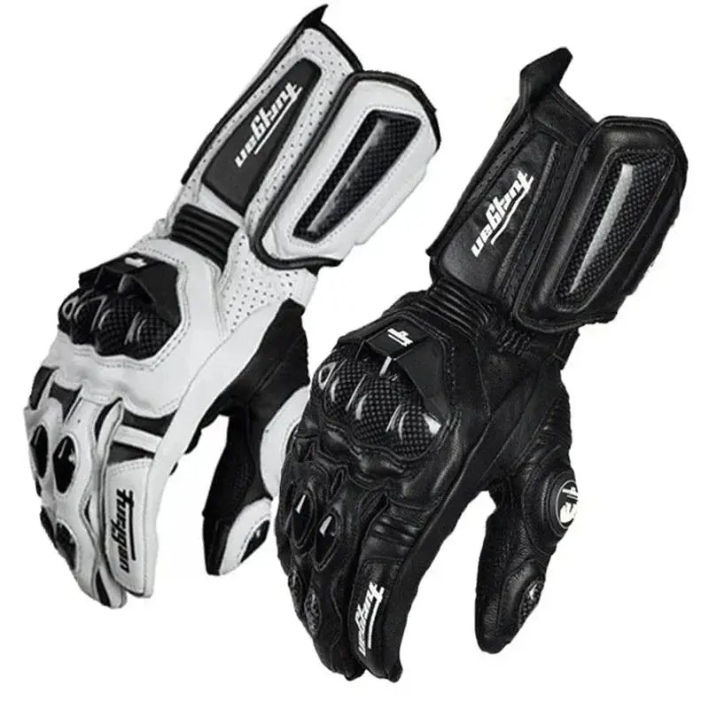 Motorradhandschuhe aus Leder mit Protektoren Zorenza