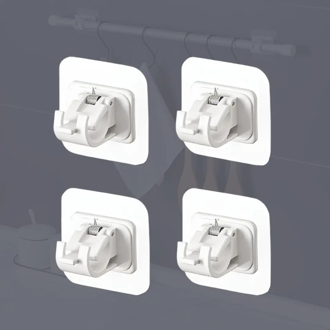 Mühelos klebende Gardinenstangenhalter Mivoza Deutschland