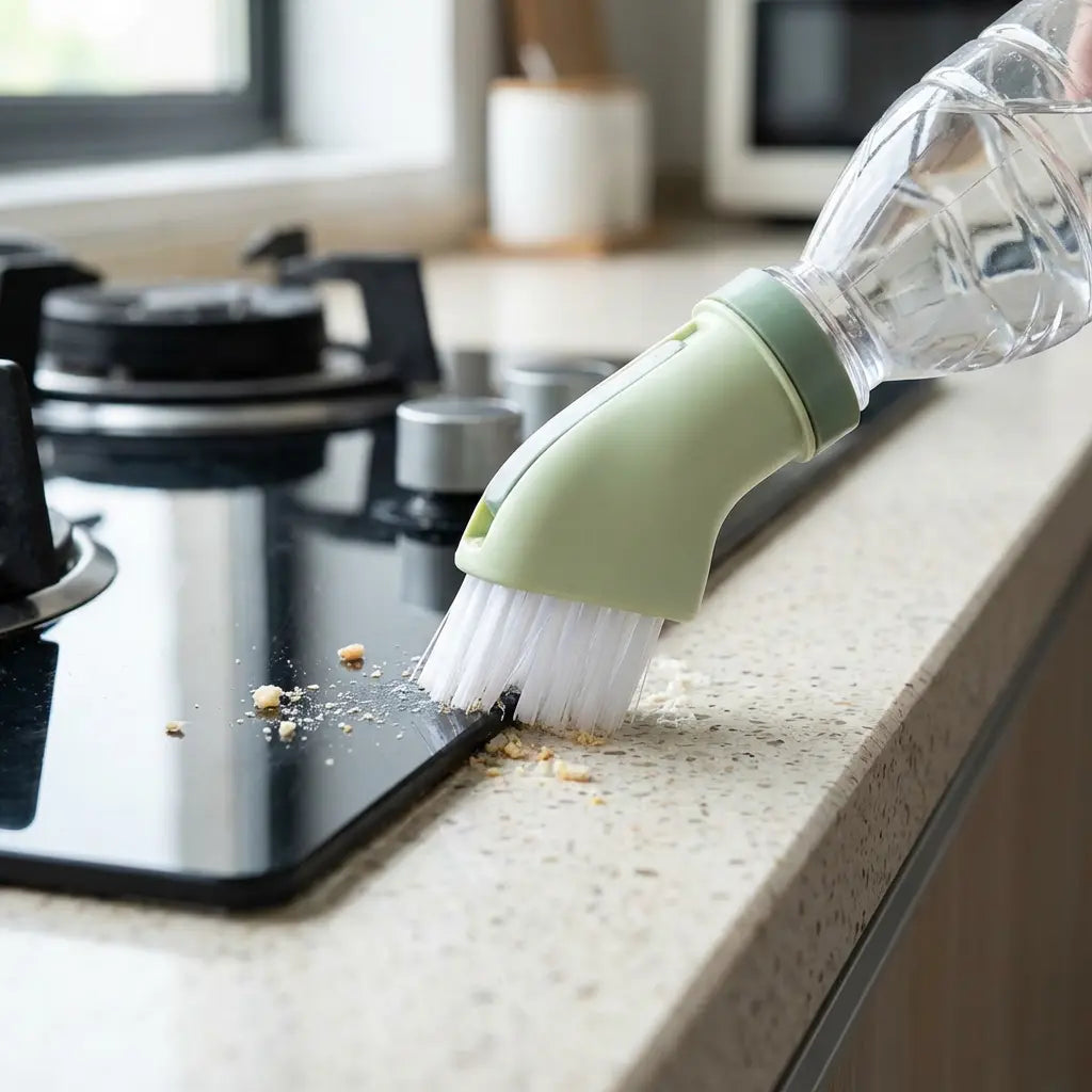 Multifunktionale Fugenbürste mit Wasseranschluss Zorenza