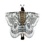 Mystischer Umhang „Grey Moth“ – Eleganter Zauber für Ihre Auftritte Zorenza