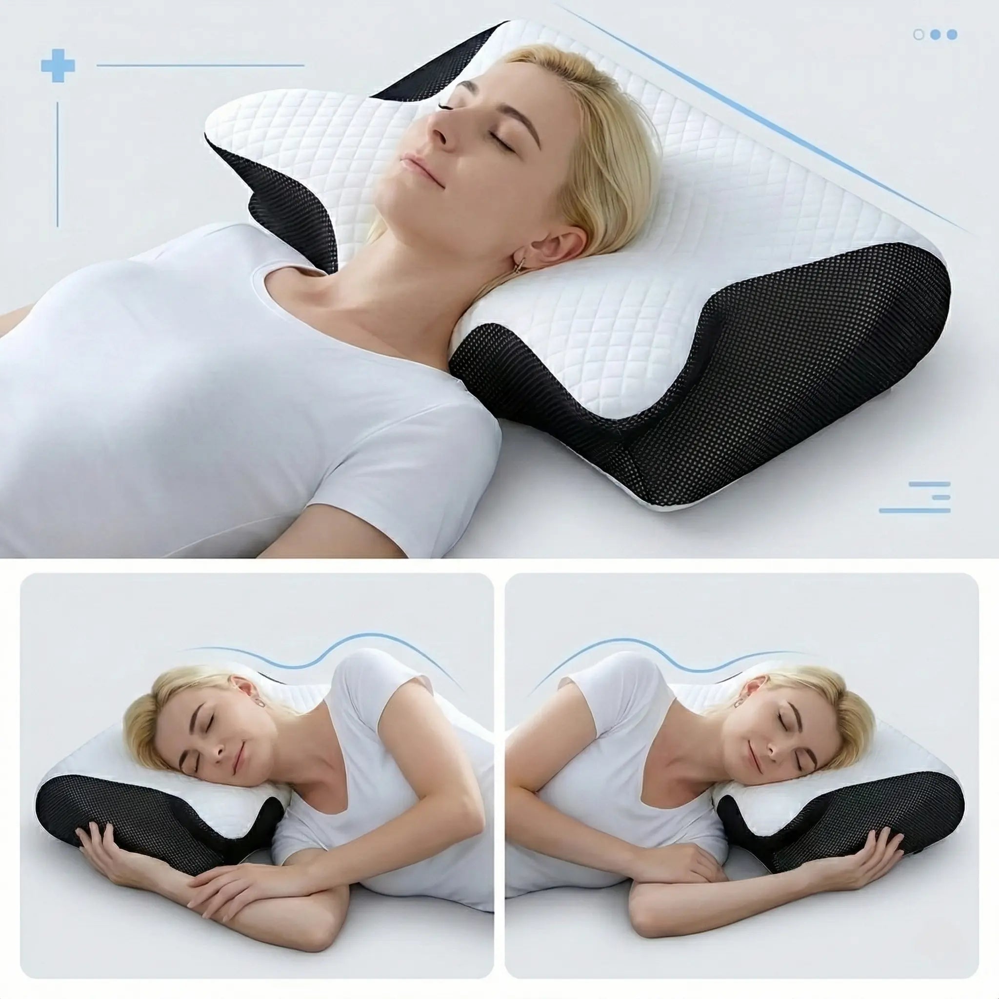 Nackenstützkissen – Erholsamer Schlaf ohne Nackenschmerzen Zorenza
