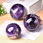 Natürliche Amethyst-Kugel – Polierte Dekorative Edelsteinkugel Zorenza