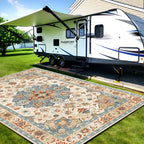 Nordischer Outdoor-Teppich – Rutschfest, für Innen und Außen Zorenza