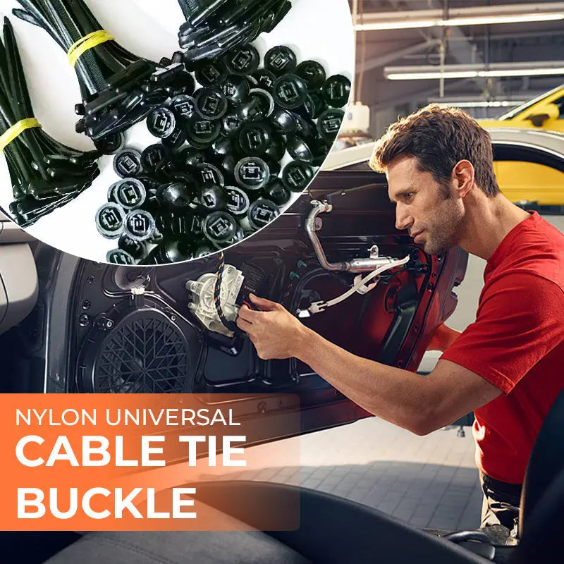 Nylon-Kabelbinderschnalle – Universelle Auto-Clip-Ersatzteile Zorenza