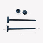 Nylon-Kabelbinderschnalle – Universelle Auto-Clip-Ersatzteile Zorenza