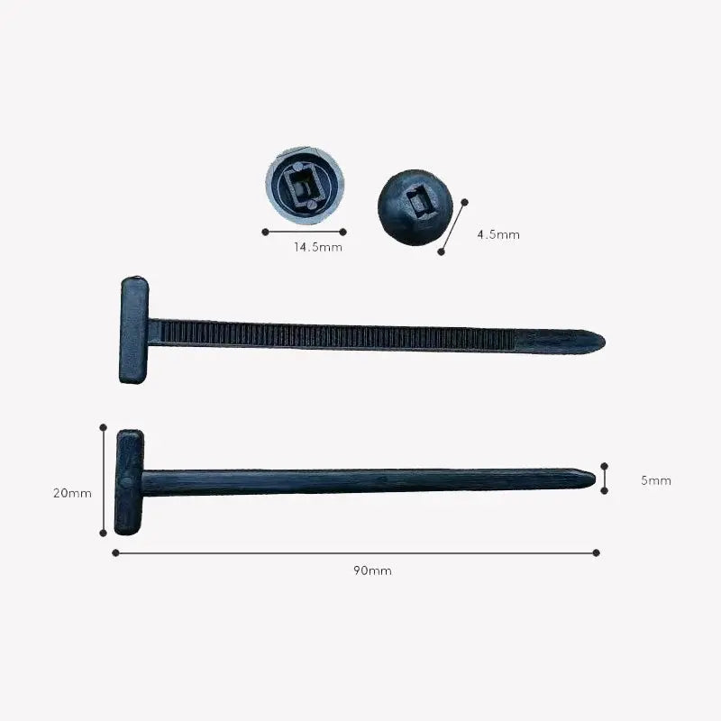 Nylon-Kabelbinderschnalle – Universelle Auto-Clip-Ersatzteile Zorenza
