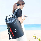 Wasserdichter Rucksack mit Rolltop-Verschluss -    Zorenza