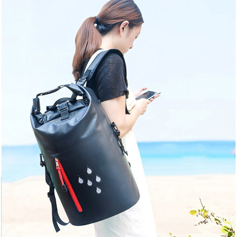 Wasserdichter Rucksack mit Rolltop-Verschluss -    Zorenza