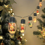 LED-Lichterkette Weihnachtsfiguren – Glühbirnen-Design -    Zorenza
