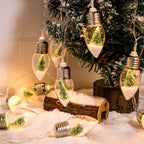 LED-Lichterkette Weihnachtsfiguren – Glühbirnen-Design -    Zorenza