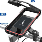 Fahrrad-Handyhalter wasserdicht mit kabelloser Ladefunktion -    Zorenza
