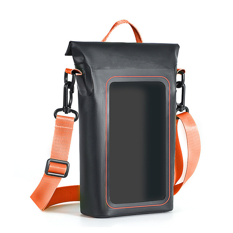 Wasserdichte Schultertasche mit transparentem Fenster -    Zorenza