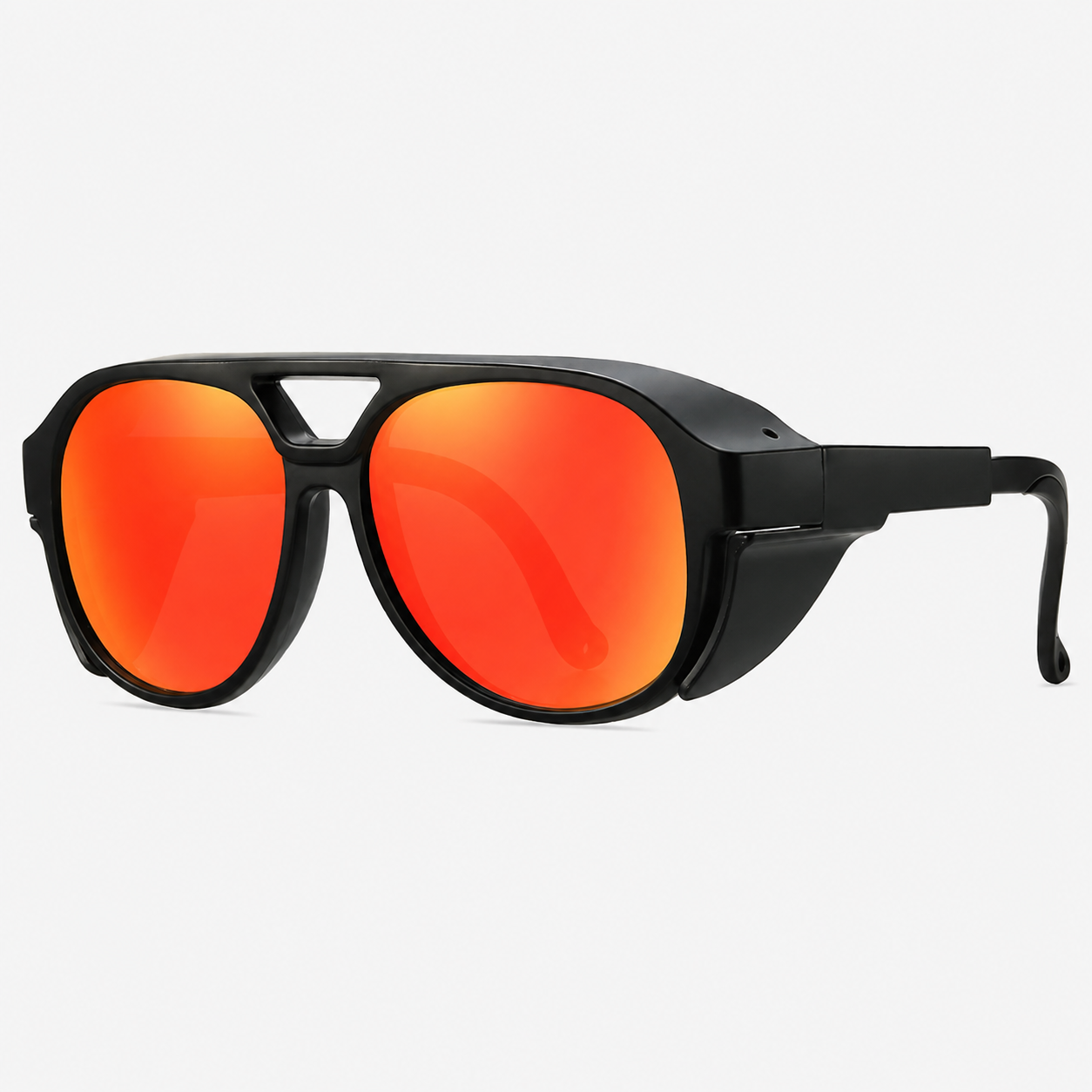 Motorradbrille mit Seitenschutz – UV400 Schutz -    Zorenza