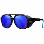 Motorradbrille mit Seitenschutz – UV400 Schutz -    Zorenza