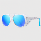Motorradbrille mit Seitenschutz – UV400 Schutz -    Zorenza
